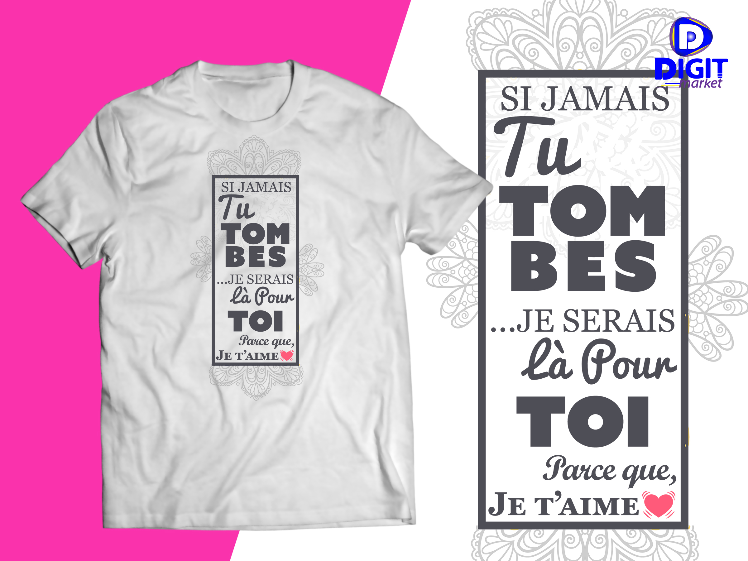 si tu tombes je serais là pour toi